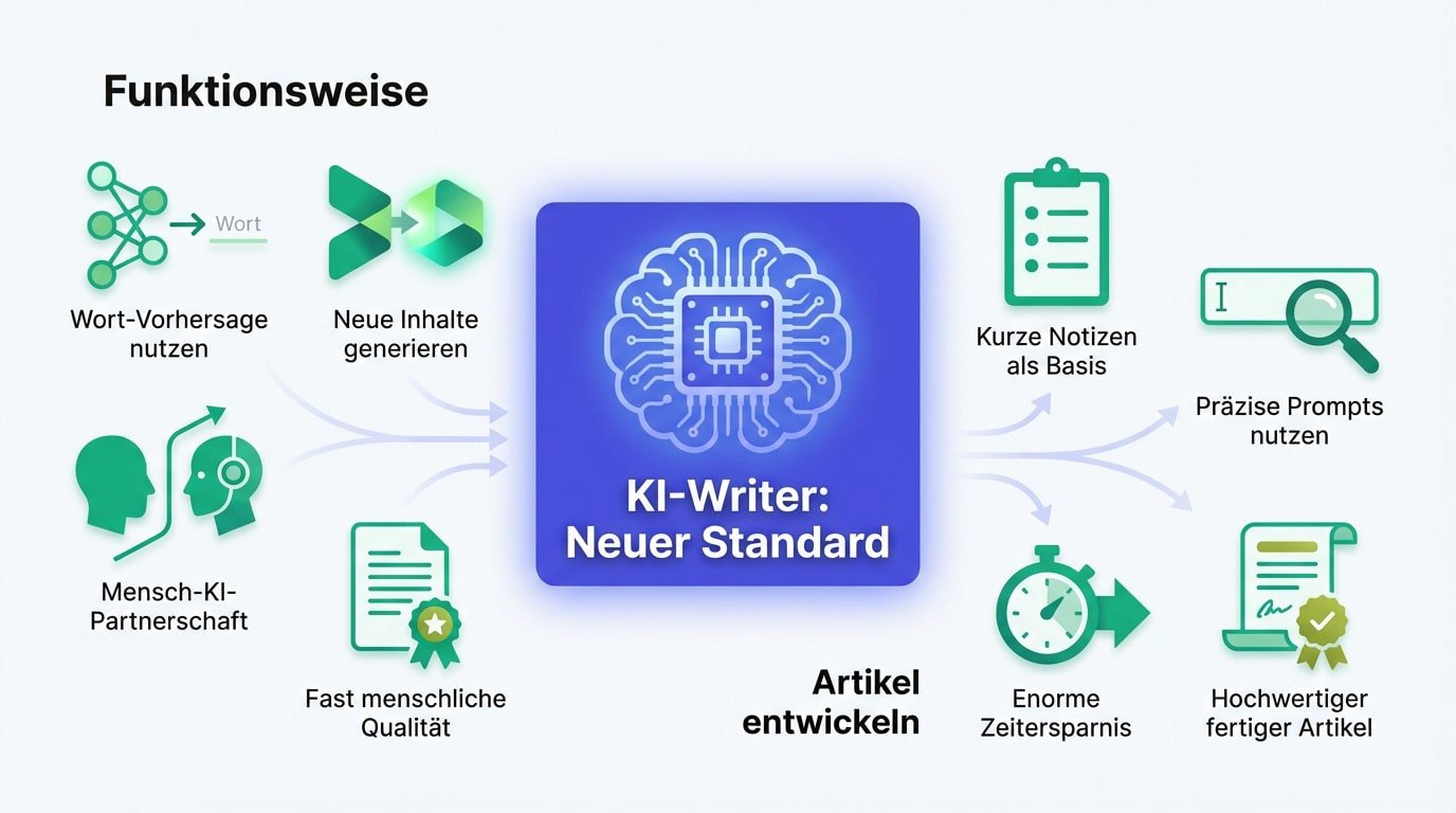 KI-Writer Funktionsweise und Artikelentwicklung